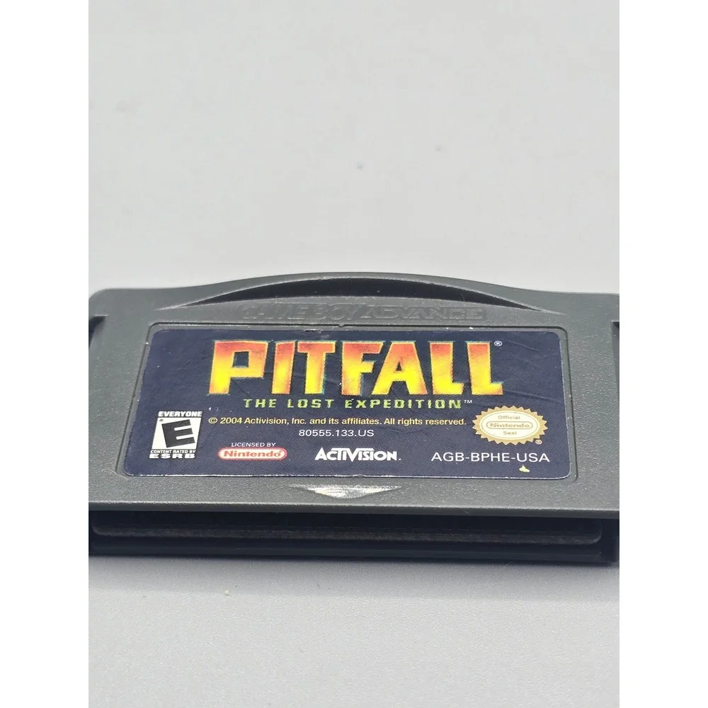 Pitfall The Lost Expedition Nintendo Game Boy Advance GBA 2004 AGB-BPHE-USA